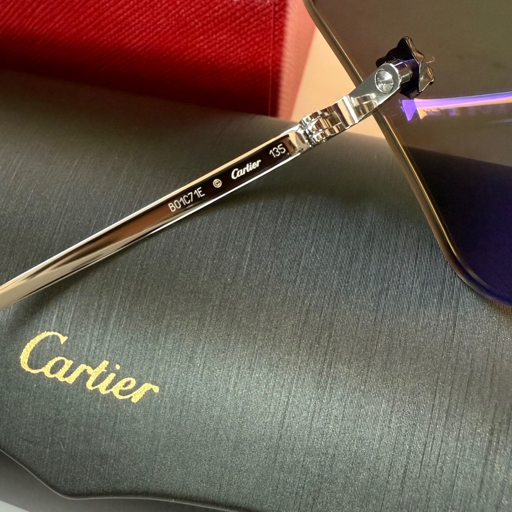 New Cartier Panthers Sunglasses Original - Picture 7 of 16